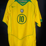 BRAZIL RONALDINHO 2004-2005 ORIGINAL JERSEY SIZE XL
