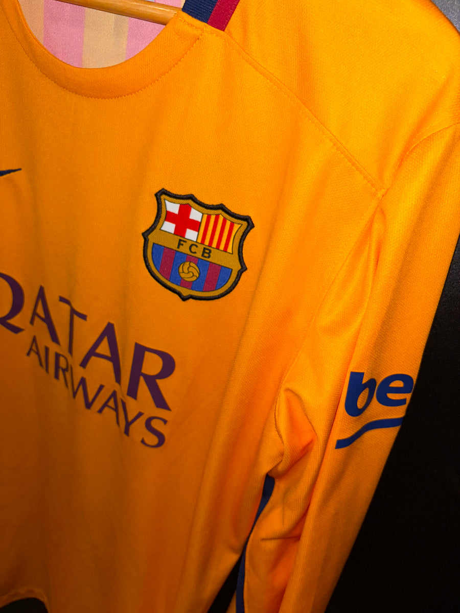 BARCELONA MESSI 2015-2016 ORIGINAL JERSEY Size L