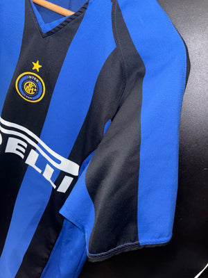 INTER MILAN ADRIANO 2004-2005 ORIGINAL JERSEY Size M