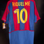 BARCELONA RIQUELME 2002-2003 ORIGINAL JERSEY Size XL