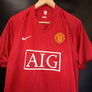MANCHESTER UNITED RONALDO 2007-2008 ORIGINAL JERSEY Size L