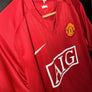 MANCHESTER UNITED RONALDO 2007-2008 ORIGINAL JERSEY Size L