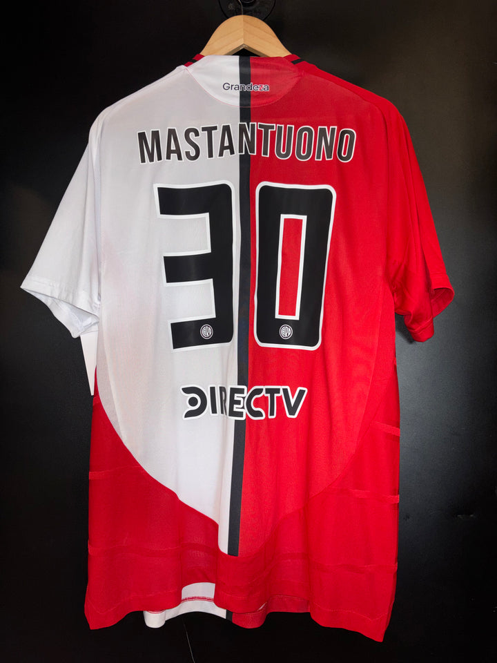 RIVER PLATE MASTANTUONO 2025-2026 ORIGINAL PLAYER JERSEY Size XL