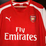 ARSENAL OZIL 2014-2015 ORIGINAL JERSEY Size 2XL