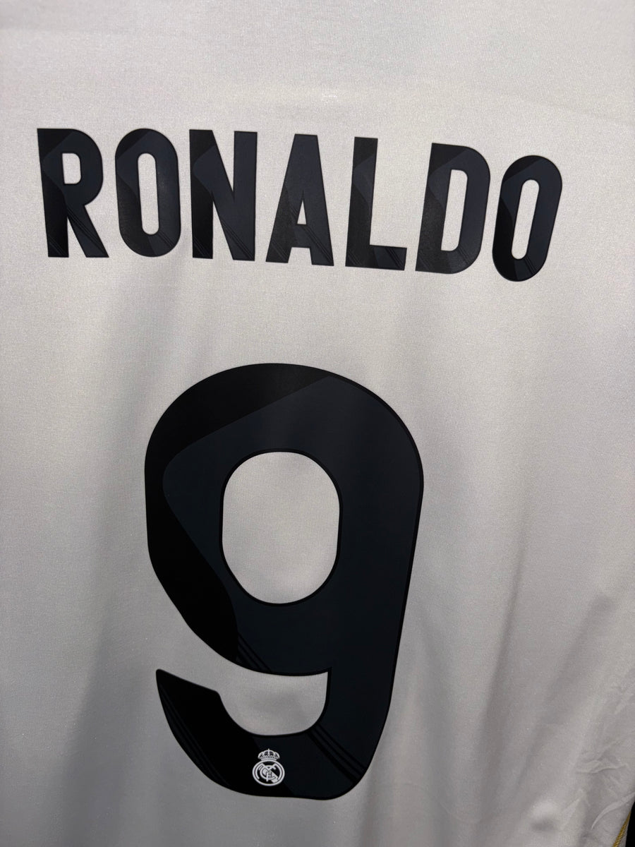 REAL MADRID RONALDO 2009-2010 ORIGINAL JERSEY Size L