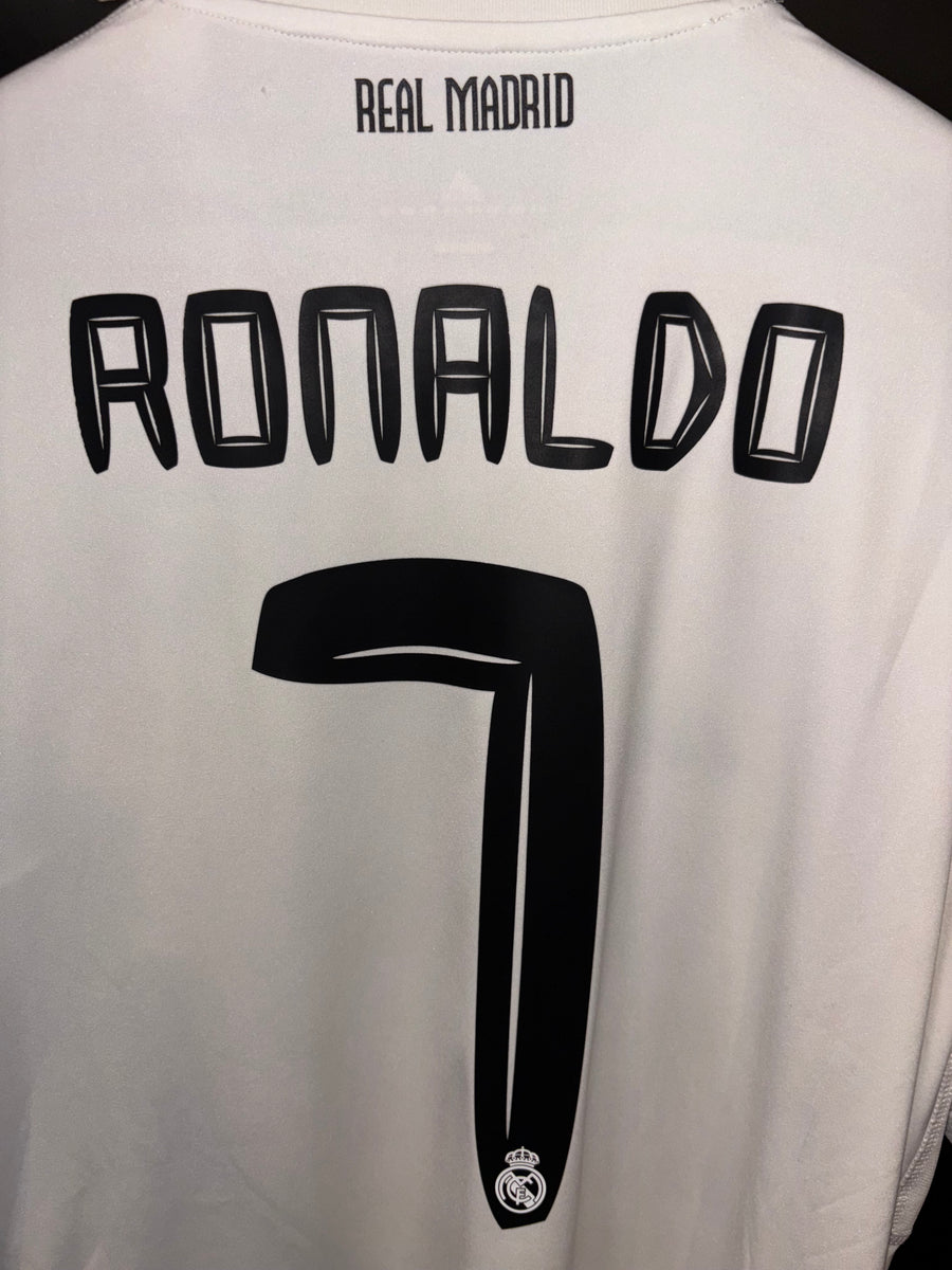 REAL MADRID RONALDO 2010-2011 ORIGINAL JERSEY Size L