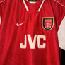 ARSENAL BERGKAMP 1997-1998 ORIGINAL JERSEY Size L