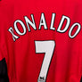 MANCHESTER UNITED RONALDO 2002-2003 ORIGINAL JERSEY Size M