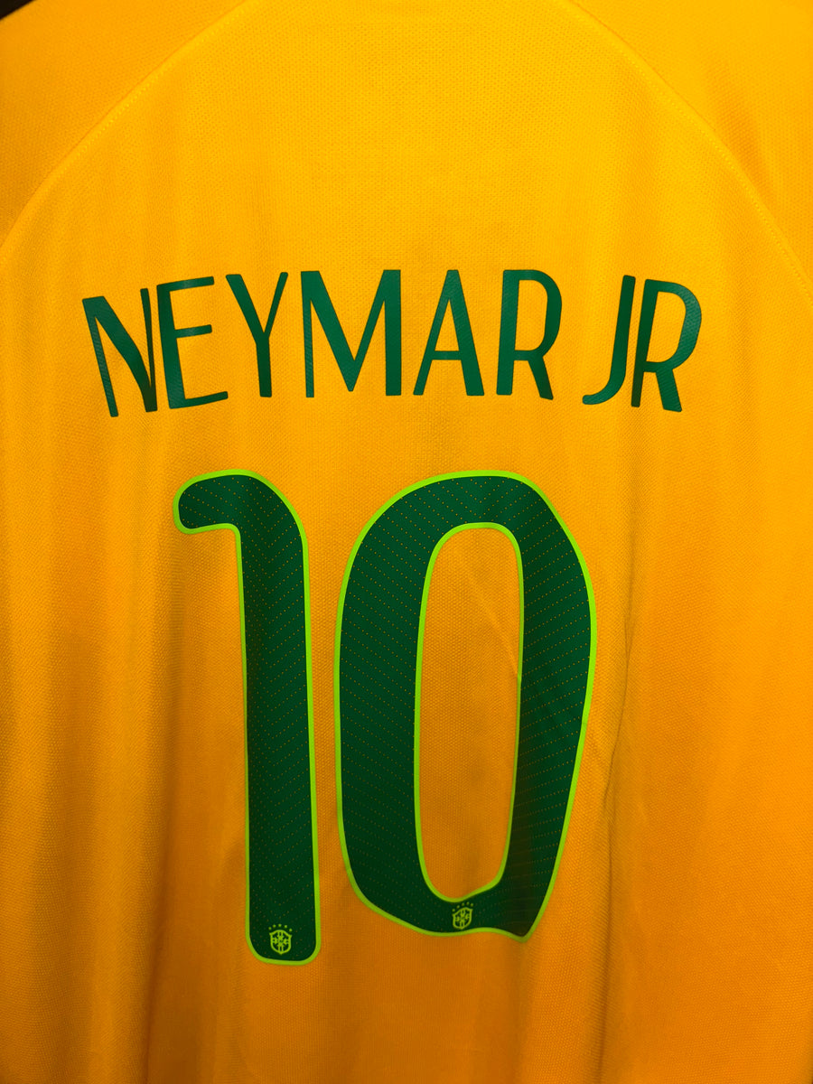 BRAZIL NEYMAR JR 2014-2015 ORIGINAL JERSEY SIZE 2XL