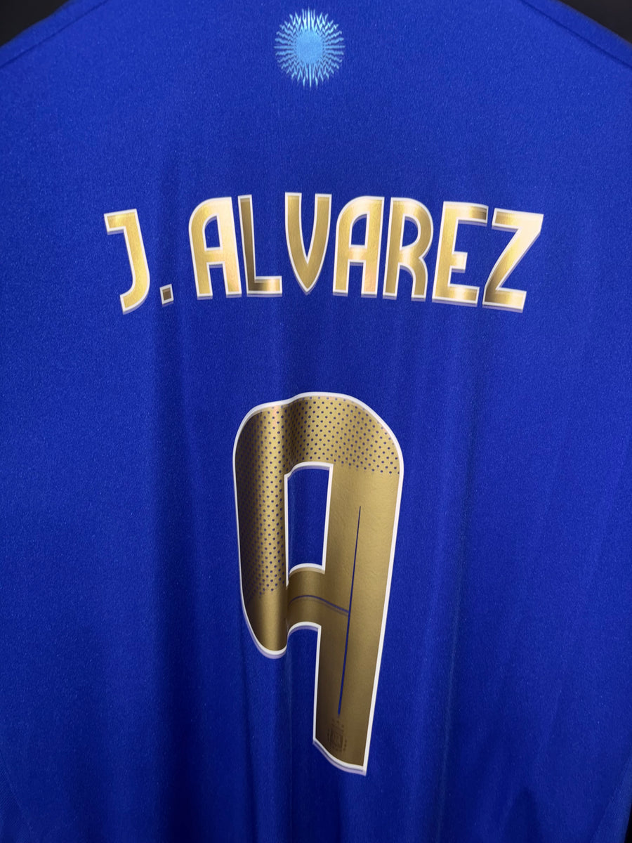 ARGENTINA ALVAREZ 2024-2025 ORIGINAL JERSEY Size 2XL