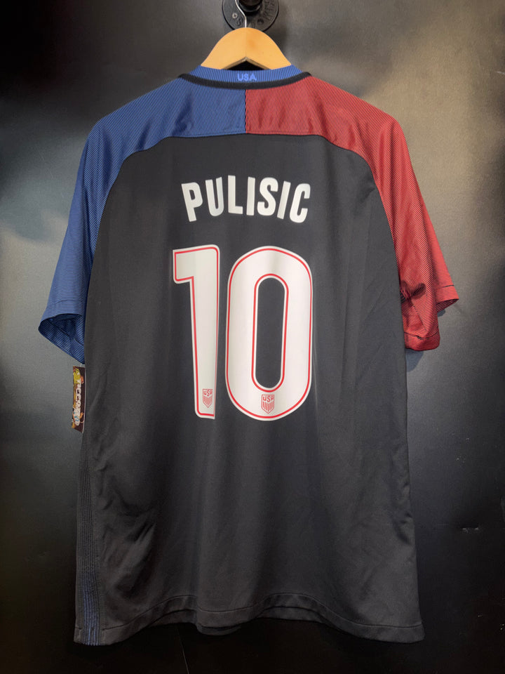 USA SOCCER USMNT PULISIC 2017-2018 ORIGINAL JERSEY Size XL