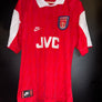 ARSENAL BERGKAMP 1995-1996 ORIGINAL JERSEY Size XL