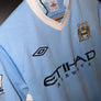 MANCHESTER CITY NASRI 2011-2012 ORIGINAL JERSEY Size M