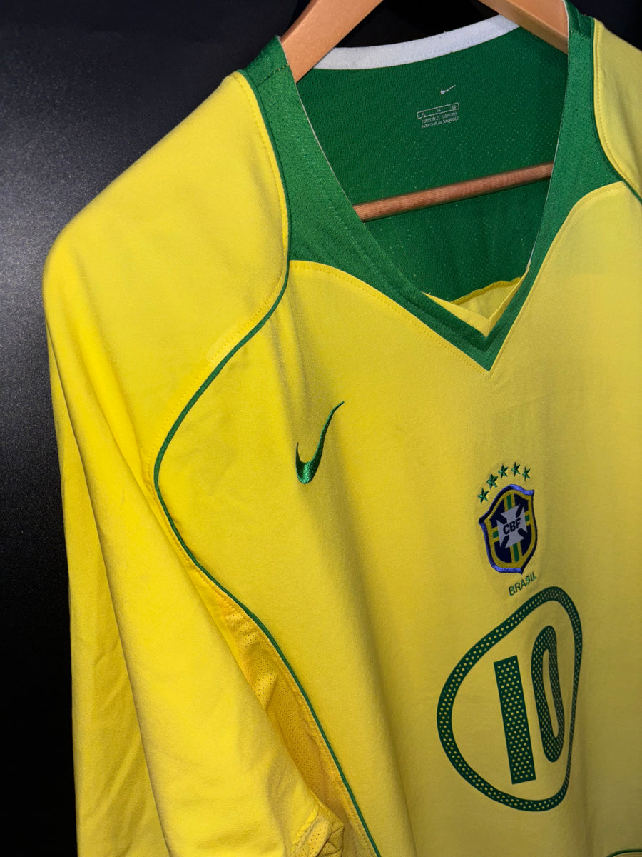 BRAZIL RONALDINHO 2004-2005 ORIGINAL JERSEY SIZE XL