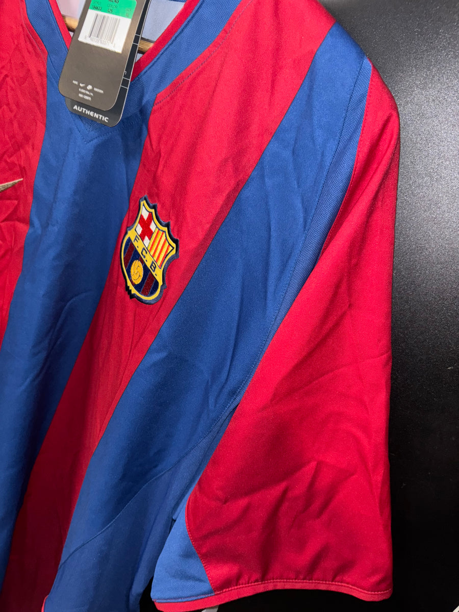 BARCELONA RIQUELME 2002-2003 ORIGINAL JERSEY Size XL