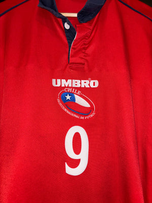 CHILE ZAMORANO 2001-2002 ORIGINAL  JERSEY SIZE XL