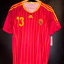 SPAIN INIESTA 2006-2007 ORIGINAL BASIC JERSEY Size L