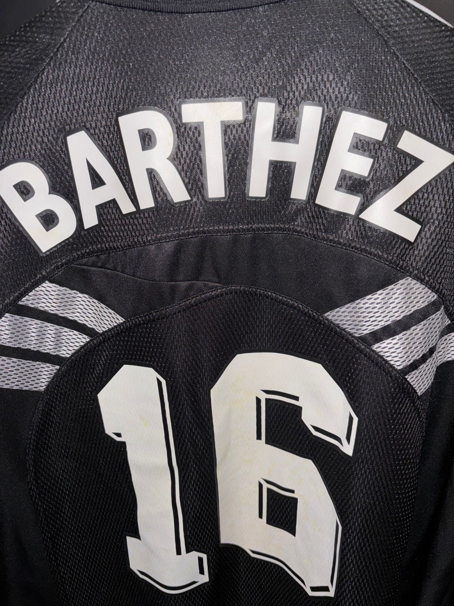 FRANCE BARTHEZ 1998-1999 ORIGINAL GOALKEEPER JERSEY SIZE XL