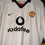 MANCHESTER UNITED BECKHAM 2002-2003 ORIGINAL JERSEY Size XL