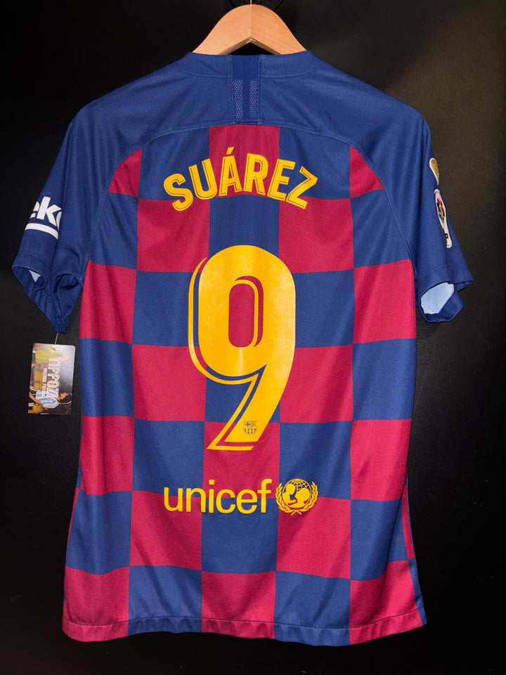 BARCELONA SUAREZ 2019-2020 ORIGINAL JERSEY Size M