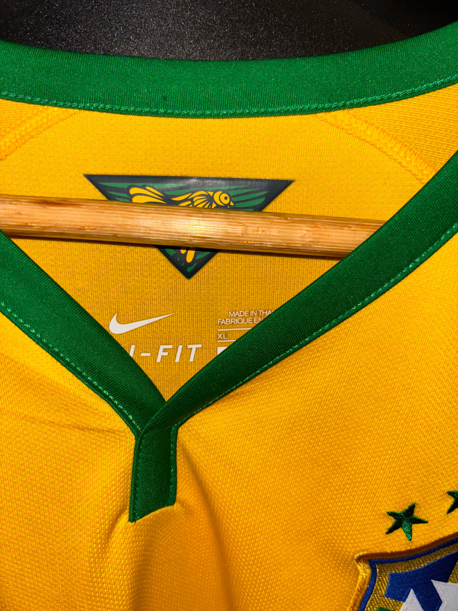 BRAZIL NEYMAR JR 2014-2015 ORIGINAL JERSEY SIZE XL