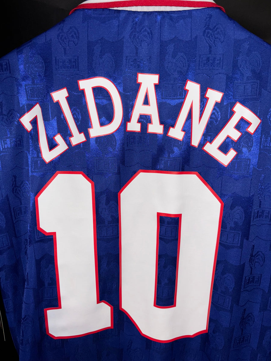 FRANCE ZIDANE 1996-1997 ORIGINAL JERSEY Size L