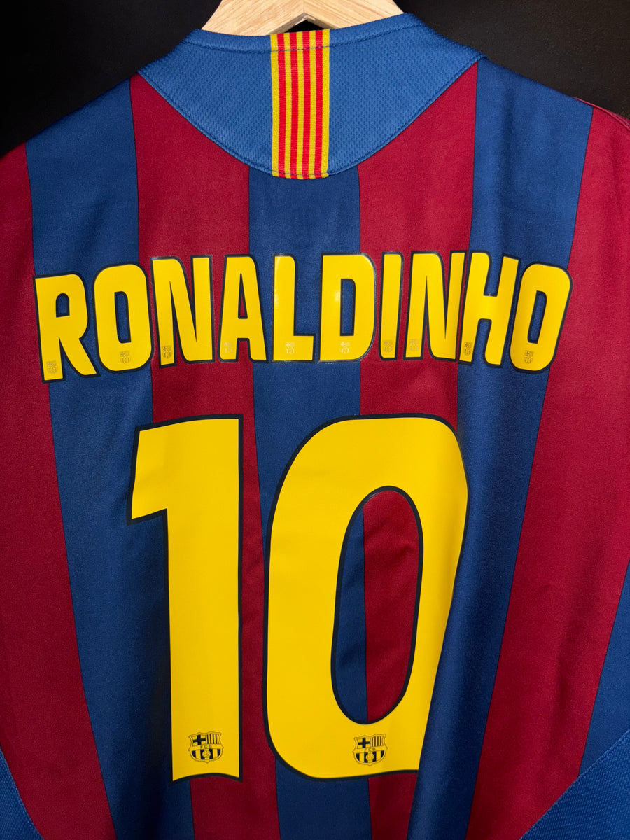 BARCELONA RONALDINHO 2005-2006 ORIGINAL JERSEY Size XL