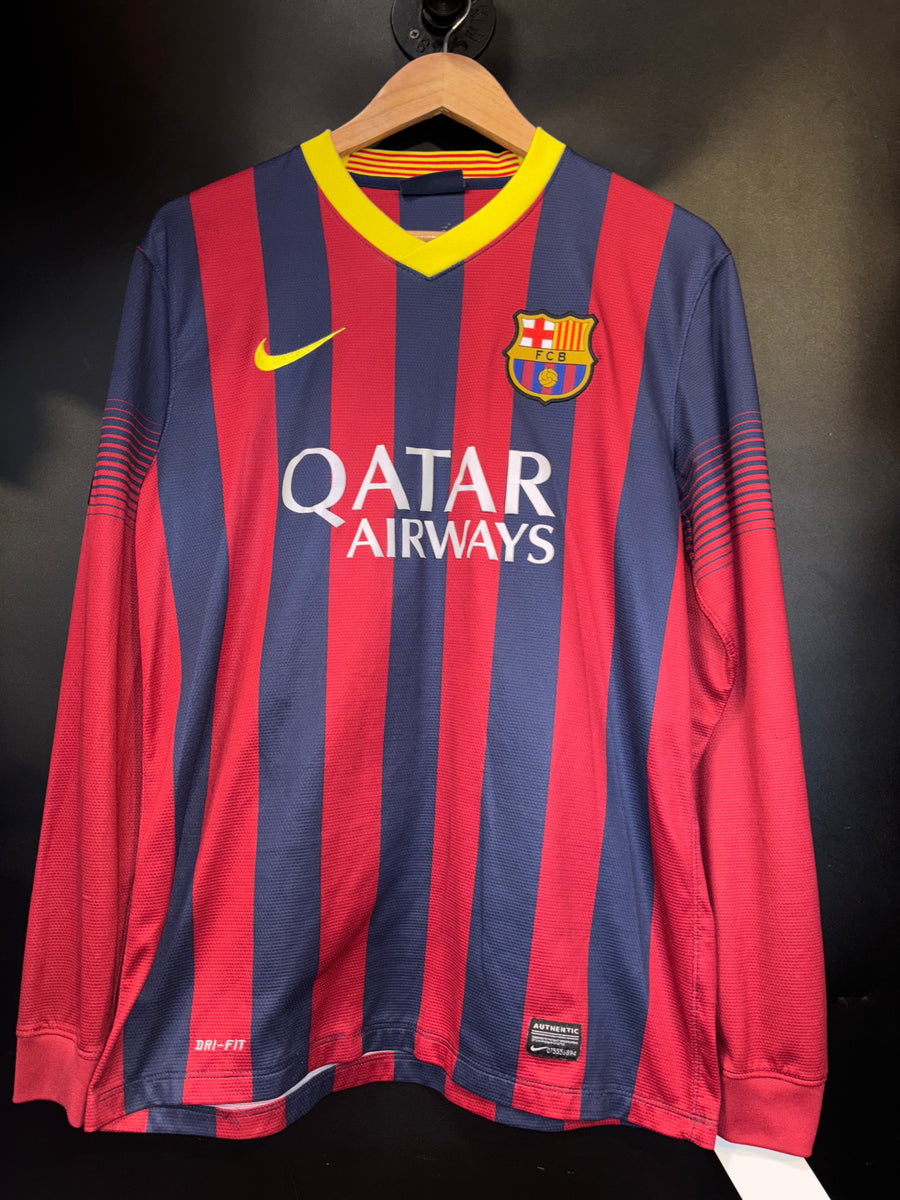 BARCELONA NEYMAR JR 2013-2014 ORIGINAL JERSEY Size M