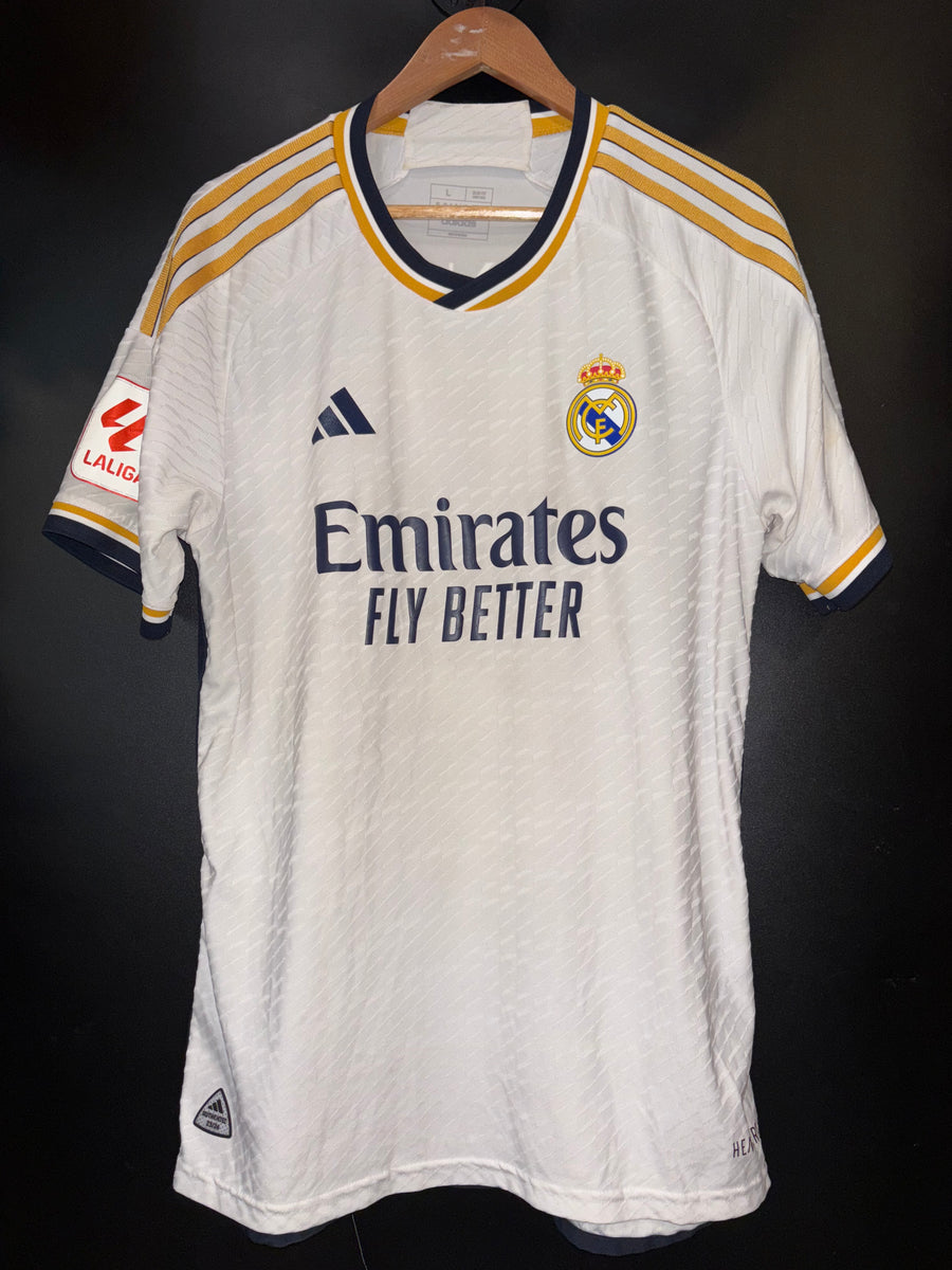 REAL MADRID BELLINGHAM 2023-2024 ORIGINAL PLAYER JERSEY Size L