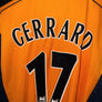 LIVERPOOL GERRARD  2001-2002 ORIGINAL JERSEY Size L