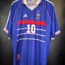 FRANCE ZIDANE 1998-1999 ORIGINAL JERSEY SIZE XL