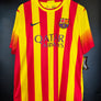 BARCELONA MESSI 2013-2014 ORIGINAL JERSEY Size L