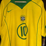 BRAZIL RONALDINHO 2004-2005 ORIGINAL JERSEY SIZE XL