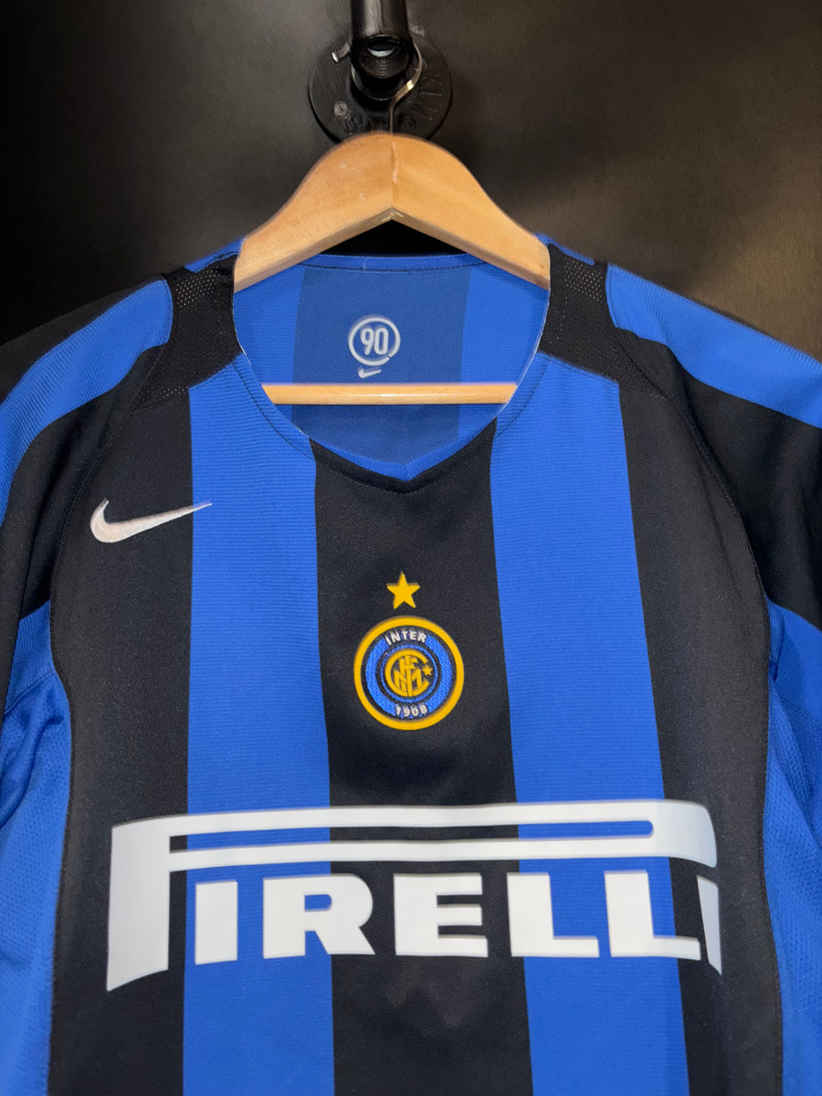 INTER MILAN ADRIANO 2004-2005 ORIGINAL JERSEY Size M