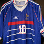 FRANCE ZIDANE 1998-1999 ORIGINAL JERSEY Size XL