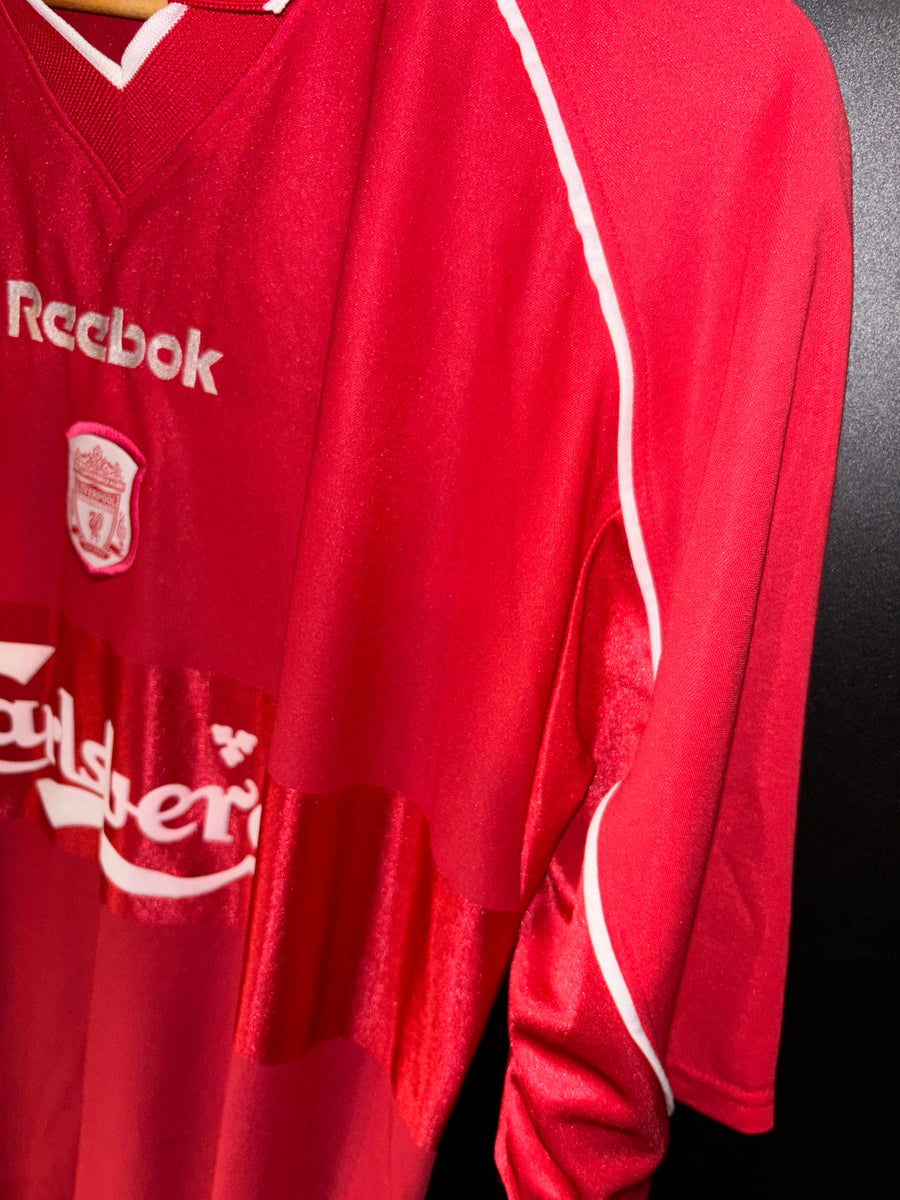 LIVERPOOL GERRARD 2001-2002 ORIGINAL JERSEY Size 2XL