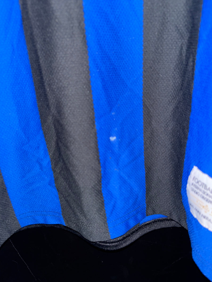 INTER MILAN ADRIANO 2007-2008 ORIGINAL JERSEY Size XL