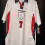 ENGLAND BECKHAM 1998-1999 ORIGINAL  JERSEY Size XL