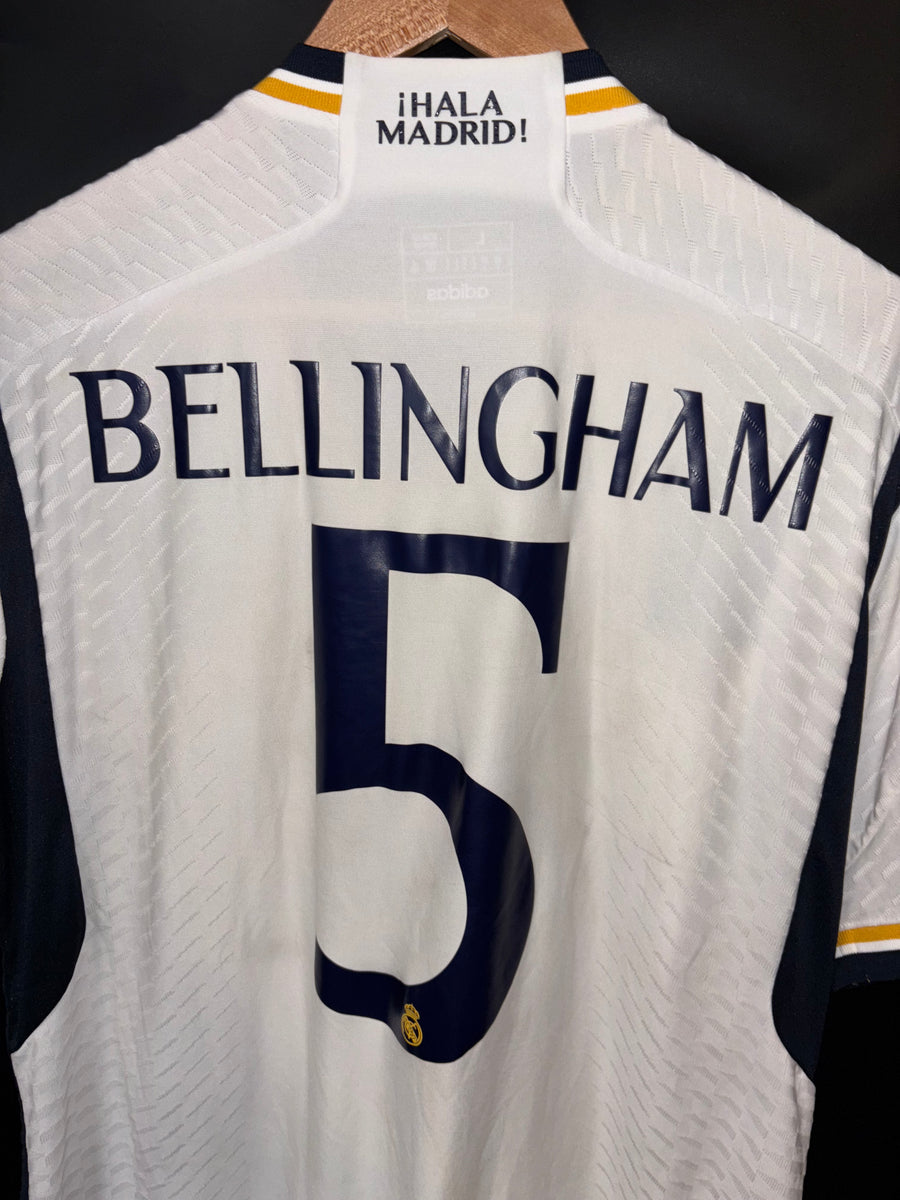 REAL MADRID BELLINGHAM 2023-2024 ORIGINAL PLAYER JERSEY Size L