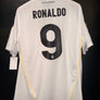 REAL MADRID RONALDO 2009-2010 ORIGINAL JERSEY Size L