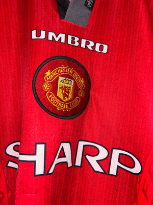 MANCHESTER UNITED CANTONA 1996-1997 ORIGINAL JERSEY Size XL
