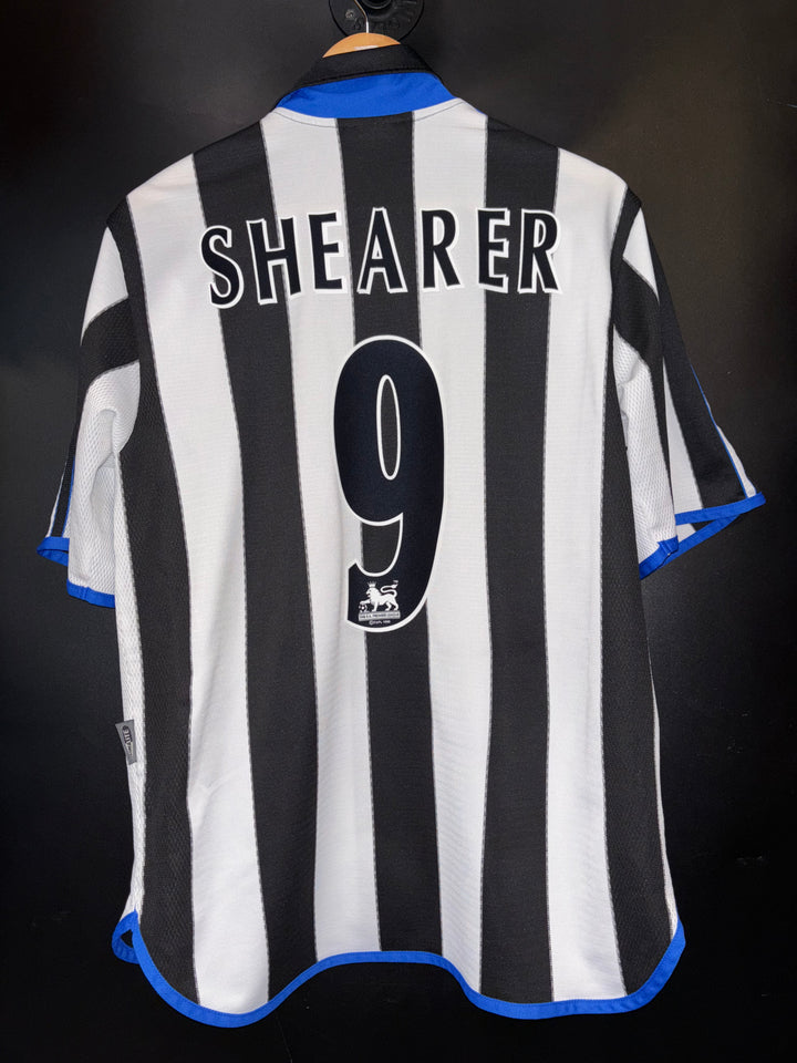 NEWCASTLE UNITED SHEARER 1999-2000 ORIGINAL JERSEY Size M