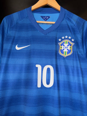 BRAZIL NEYMAR JR 2014-2015 ORIGINAL JERSEY SIZE XL