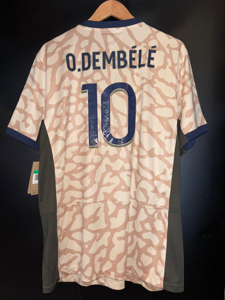 PSG PARIS SAINT GERMAIN DEMBELE 2023-2024 ORIGINAL JERSEY SIZE XL