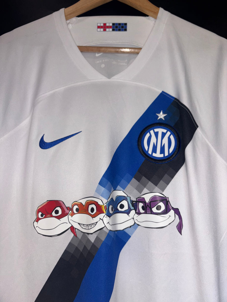 INTER MILAN LAUTARO NINJA TURTLES 2023-2024 ORIGINAL JERSEY Size L
