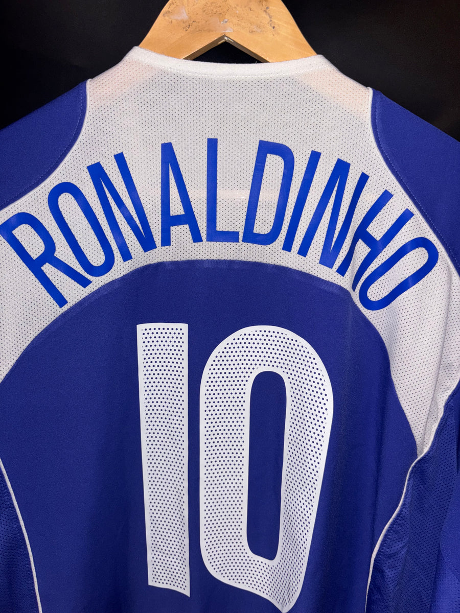 BRAZIL RONALDINHO 2004-2005 ORIGINAL JERSEY SIZE XL