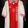 AJAX KLUIVERT 1996-1997 ORIGINAL JERSEY SIZE XL