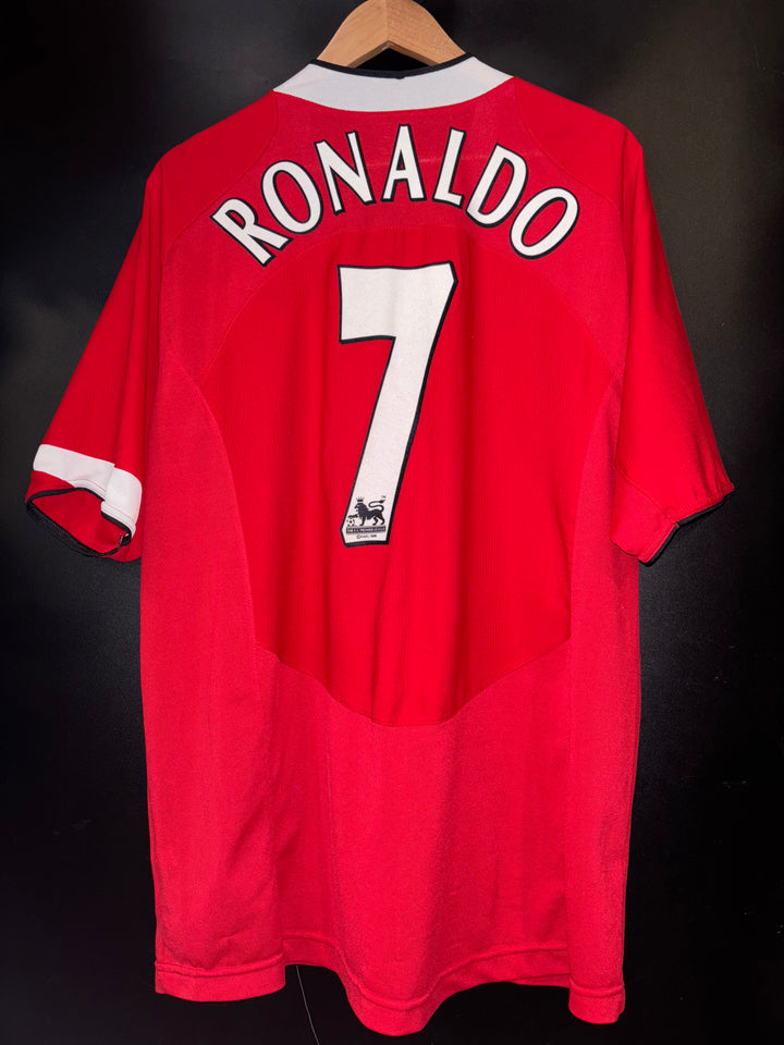 MANCHESTER UNITED RONALDO 2004-2005 ORIGINAL JERSEY Size XL