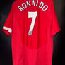 MANCHESTER UNITED RONALDO 2004-2005 ORIGINAL JERSEY Size XL