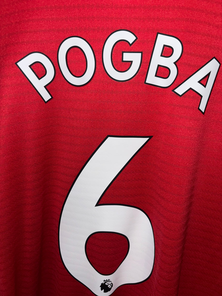 MANCHESTER UNITED POGBA 2018-2019 ORIGINAL JERSEY Size M